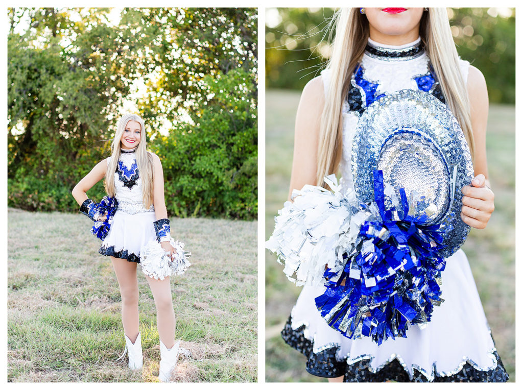 dance mini shoot with Delaney from byron nelson dazzlers
